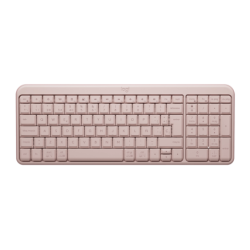 Teclado Bluettoth Logitech K250 Rosa