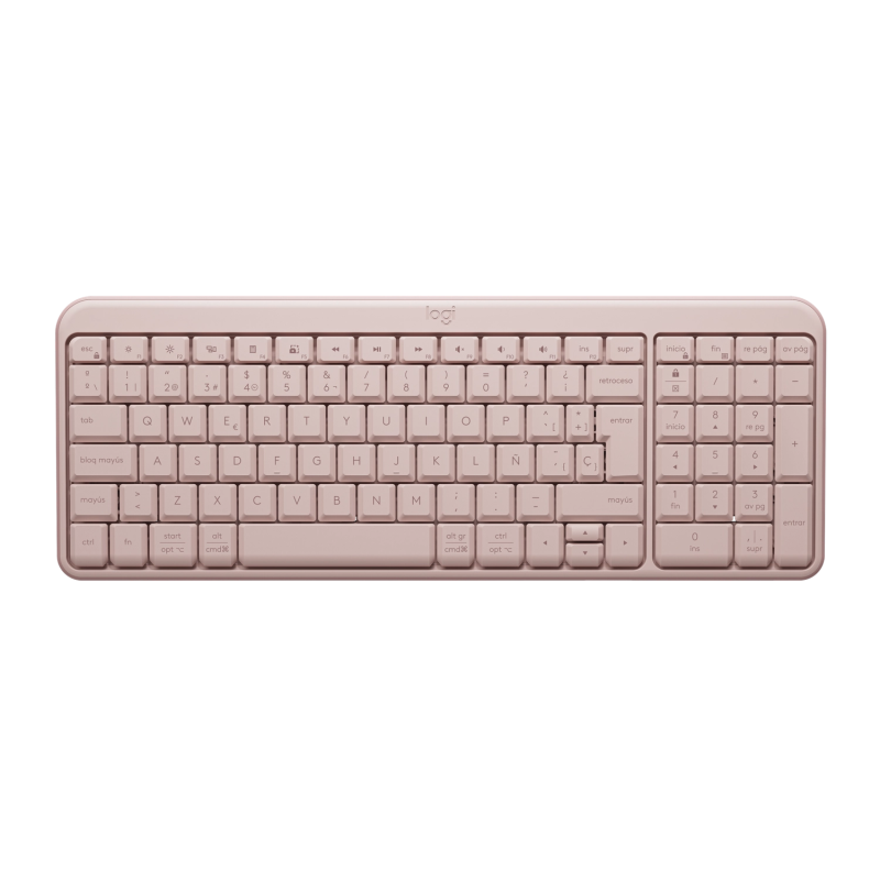 Teclado Bluettoth Logitech K250 Rosa