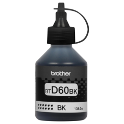 BOTELLA DE TINTA BROTHER BTD60BK COLOR NEGRO