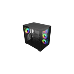 Gabinete Cooler Master Elite 681 Black 4 Fans ARGB s/fuente