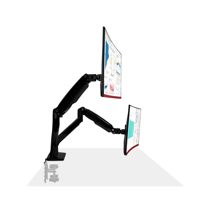 Soporte Doble Teros TE-7114 p/ Monitores de 22' a 32"