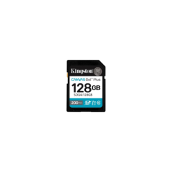 Tarjeta de Memoria KINGSTON Canvas Go Plus SDXC 128GB Gen4 C10 UHS-I U3 V30...