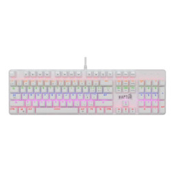 Teclado Gamer Raptor Fireclaw M104 Mecanico Retroiluminado Switch Red Outemu...