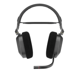 Auricular Corsair HS80 RGB Wireless Spatial Audio Carbon