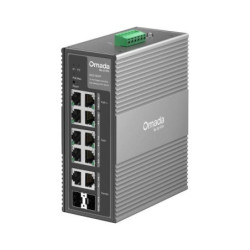 Switch Industrial IES210GPP Riel Din POE+ 240W Max. Omada