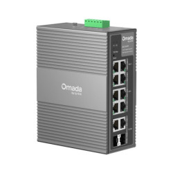 Switch Industrial IES210GPP Riel Din POE+ 240W Max. Omada
