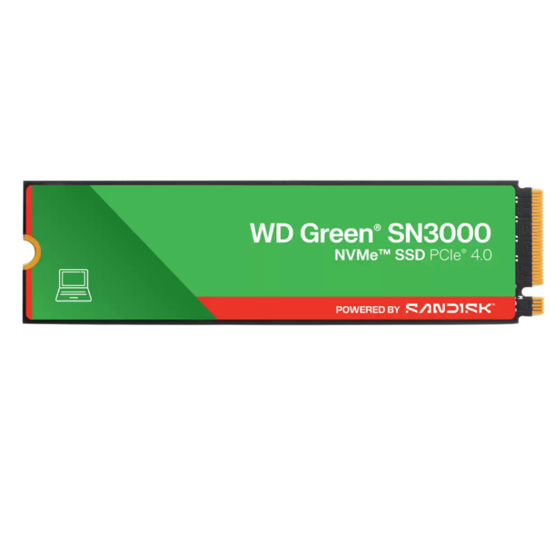 Disco SSD M.2 Western Digital 1Tb Green SN3000 NVMe