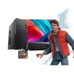 Pc Kelyx AMD Ryzen 5 5600GT 16G M.2 512G Win 11H + Monitor 24"