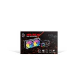 Water Cooling Raptor Aqua Core 240 2x CPU Cooler 240mm Negro