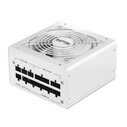 Fuente Raptor Volt 800W 80 Plus Gold Full Modular PCIe 5.1 Blanca