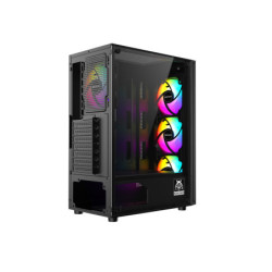 Gabineteinete Arkham Mel 4xFan ARGB ATX