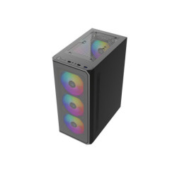 Gabineteinete Arkham Mel 4xFan ARGB ATX