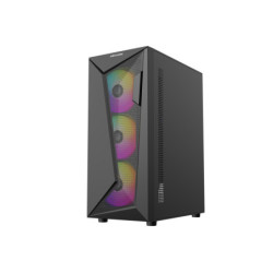 Gabinete ARKHAM COZU 4xFAN ARGB ATX