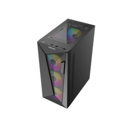 Gabinete ARKHAM COZU 4xFAN ARGB ATX