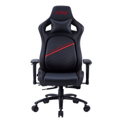 Silla Gamer Xpg Nexus Plus Rdcww Negro Con Rojo Negro Cuero Sintetico