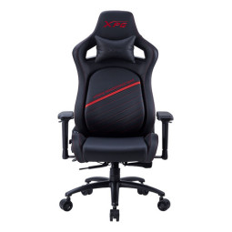 Silla Gamer Xpg Nexus Plus Rdcww Negro Con Rojo Negro Cuero Sintetico