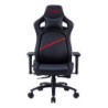 Silla Gamer Xpg Nexus Plus Rdcww Negro Con Rojo Negro Cuero Sintetico