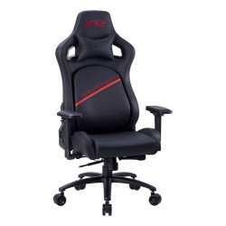Silla Gamer Xpg Nexus Plus Rdcww Negro Con Rojo Negro Cuero Sintetico