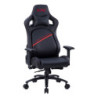 Silla Gamer Xpg Nexus Plus Rdcww Negro Con Rojo Negro Cuero Sintetico