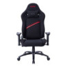 Silla Gamer Xpg Nexus Rdcww Negro Con Rojo Negro Cuero Sintetico