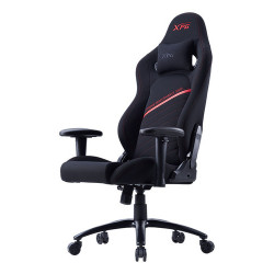 Silla Gamer Xpg Nexus Rdcww Negro Con Rojo Negro Cuero Sintetico