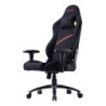 Silla Gamer Xpg Nexus Rdcww Negro Con Rojo Negro Cuero Sintetico