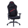 Silla Gamer Xpg Nexus Rdcww Negro Con Rojo Negro Cuero Sintetico