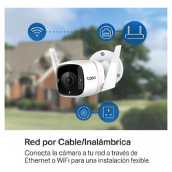 CAMARA IP CLOUD TP-LINK TAPO C320WS 2K QHD COLOR