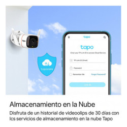 CAMARA IP CLOUD TP-LINK TAPO C320WS 2K QHD COLOR