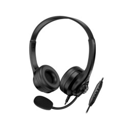 Auriculares   Microfono Genius Hs-235U Ai Usb Black