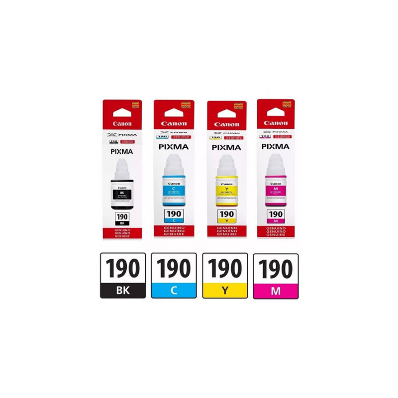 Botella Canon Gi-190Y 6000 Pag (Yellow)