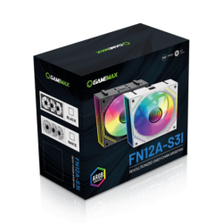 Fan Gamemax P/Gab 3X120Mm Argb Magnetico