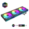 Fan Gamemax P/Gab 3X120Mm Argb Magnetico