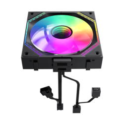 Fan Gamemax P/Gab 3X120Mm Argb Magnetico Reverso