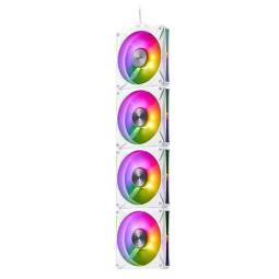 Fan Xpg P/Gabinete Hurricane 120Mm Blanco Argb X4