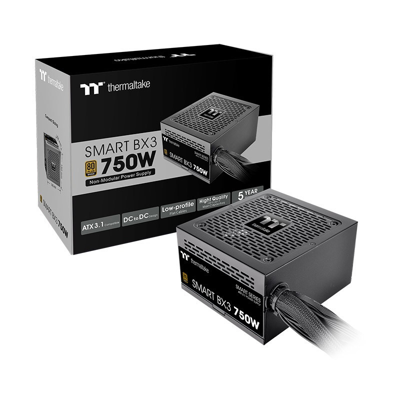 Fuente 750W Thermaltake Smart Bx3 80  Bronze