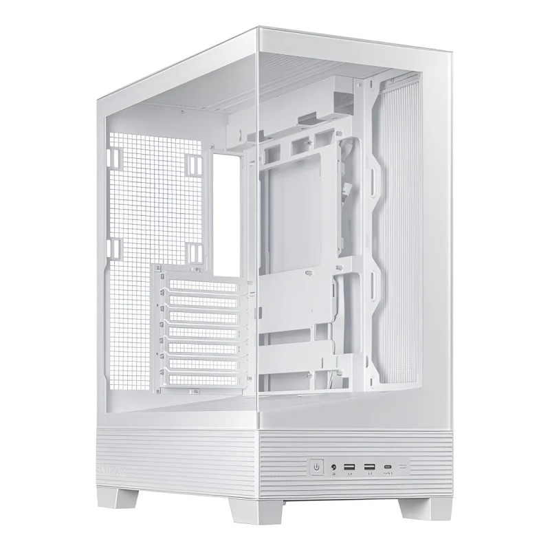 Gabinete Asus A31 Plus Tg Argb White V Templado