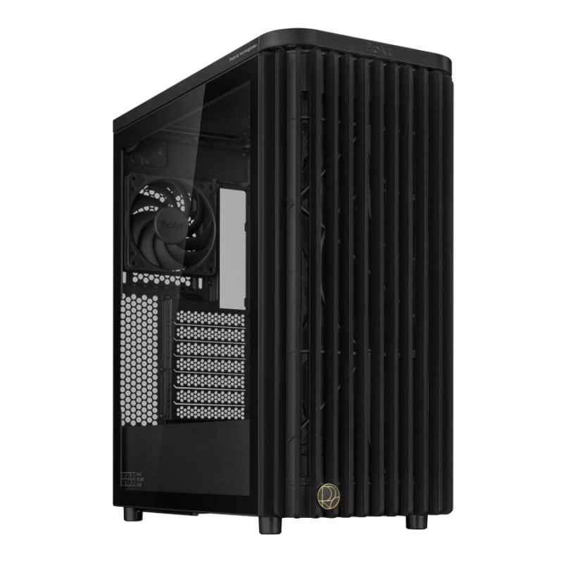 Gabinete Asus Pa401 Proart Wood Edition Metal Black
