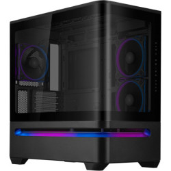 Gabinete Asus Prime Ap202 Tg Argb Black V Templado