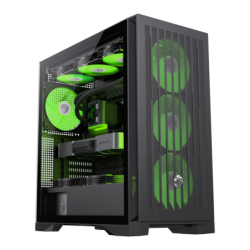 Gabinete Gamemax Leader 2 Bk 4*Fan E-Atx
