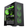 Gabinete Gamemax Leader 2 Bk 4*Fan E-Atx