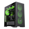 Gabinete Gamemax Leader 2 Bk 4*Fan E-Atx