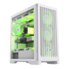Gabinete Gamemax Leader 2 Wh Blanco 4*Fan E-Atx