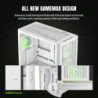Gabinete Gamemax Leader 2 Wh Blanco 4*Fan E-Atx