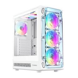 Gabinete Gamemax Starlight 2 Aw Blanco 6*Fan Argb E-Atx