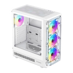 Gabinete Gamemax Starlight 2 Aw Blanco 6*Fan Argb E-Atx