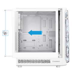 Gabinete Gamemax Starlight 2 Aw Blanco 6*Fan Argb E-Atx