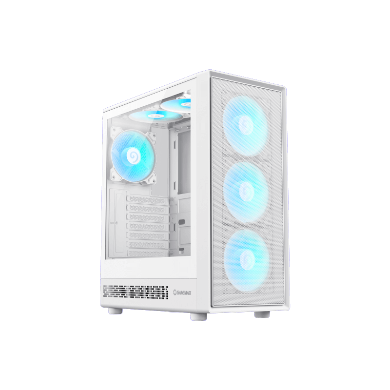 Gabinete Gamemax Storm 2 Aw Blanco 6*Fan Argb Atx