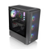 Gabinete Thermaltake S200 Tg Argb Black 4*Fan