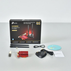 Placa Red Pci-E Tp-Link Tx3000E Wifi 6 Bluetooth 5